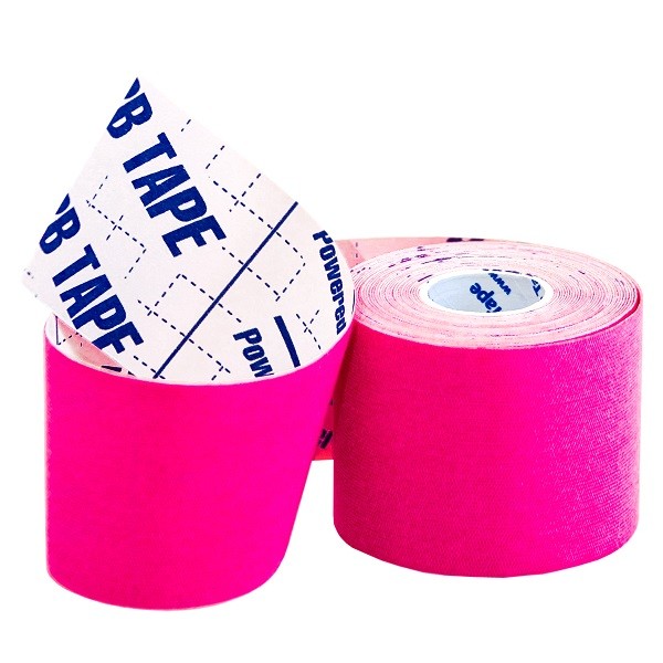 Кинезио тейп Bio Balance Tape Ice 5см х 5м розовый.