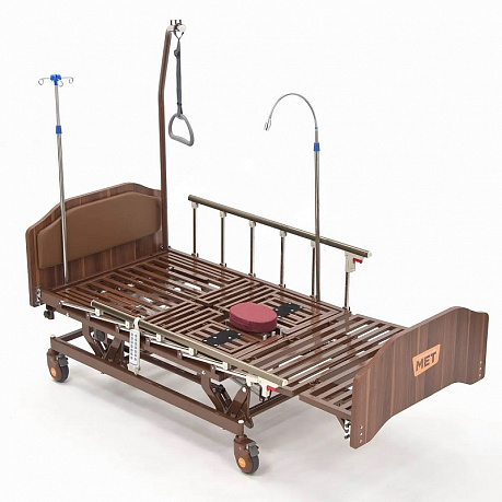 Кровать медицинская электрическая Мet с туалетным устройством Realta. Изображение 3 из 6