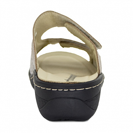 Сабо ортопедические Ортобум женские 20037-02 бежевые с принтом. Изображение 7 из 7