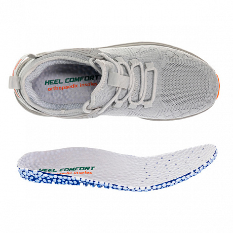 Кроссовки ортопедические Heel Comfort женские HC-23091-2 серые. Изображение 2 из 4