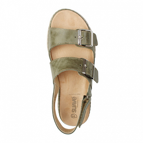 Сандалии Suave Mostar женские 12506T-3144 зеленые. Изображение 4 из 4